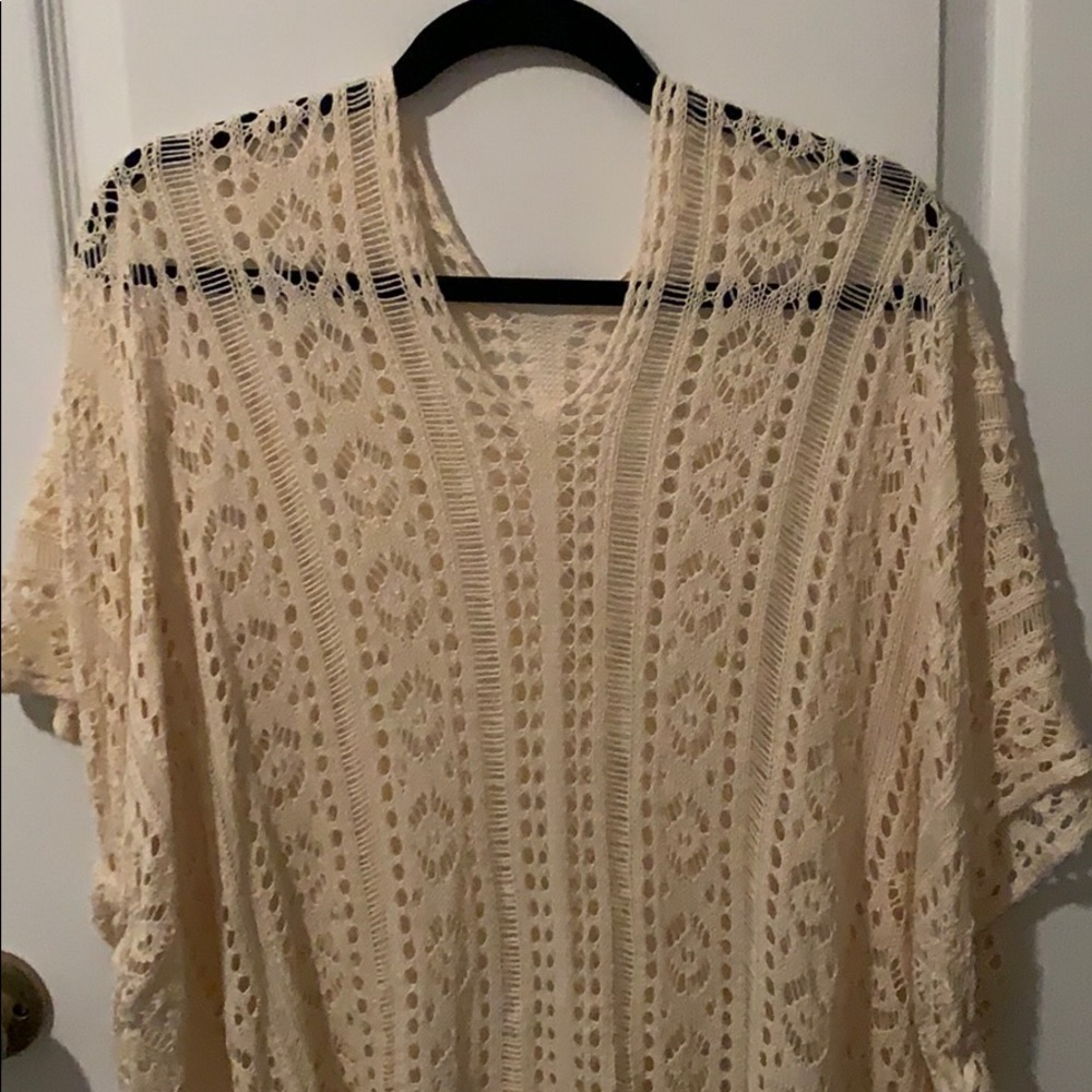 Bathing Suit lace Cover up